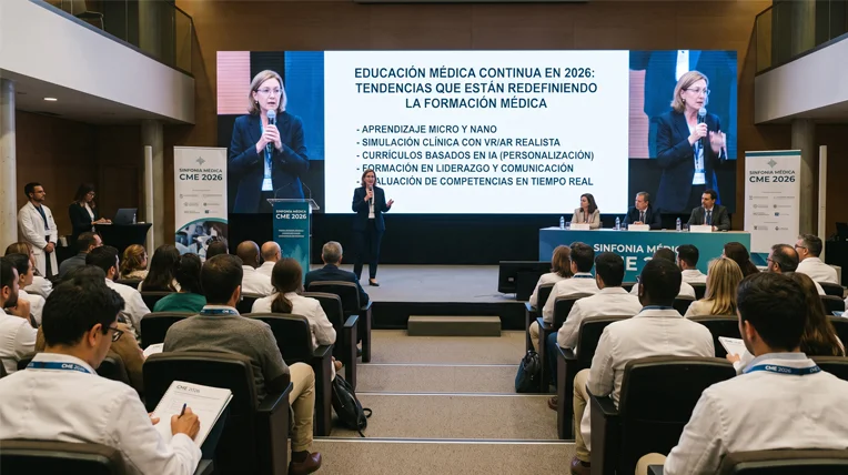 Educación Médica Continua en 2026: tendencias que están redefiniendo la formación médica
